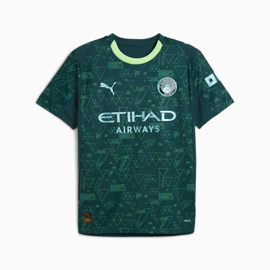Men's Replica Puma Manchester City 25/26 Fourth Jersey