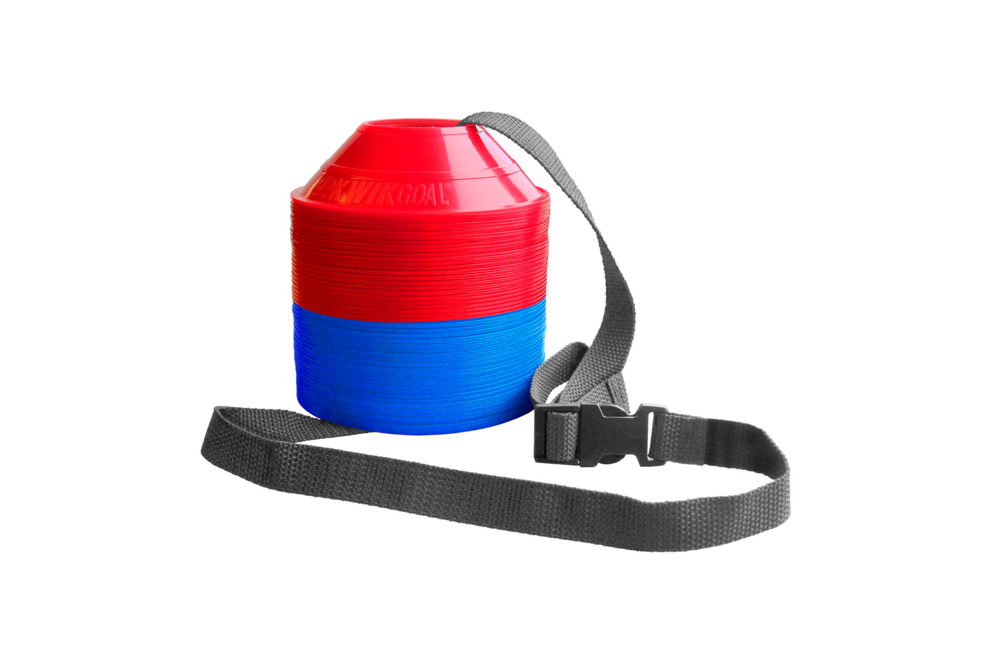 Kwik Goal Mini Disc Cone Set (50 Pack and Strap)