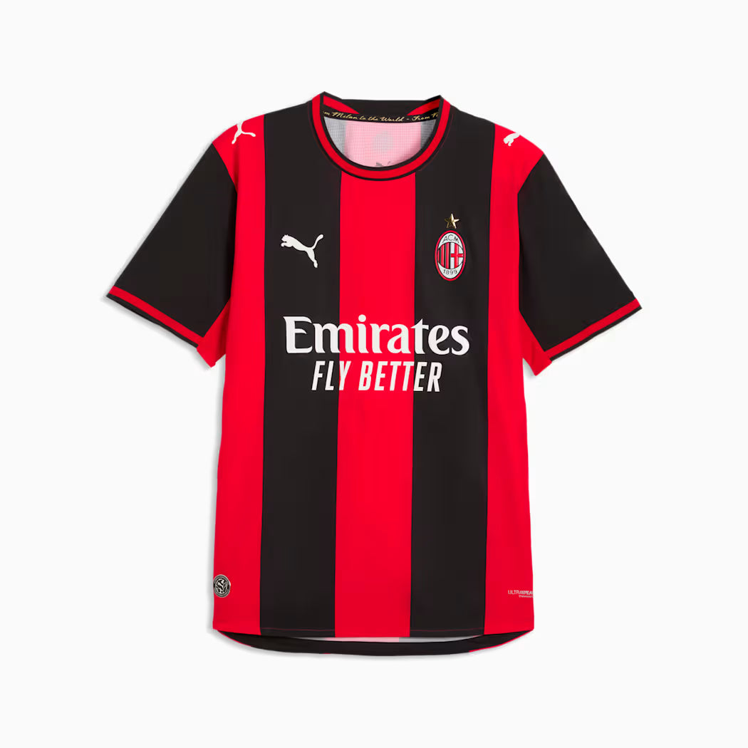 Men's Authentic Puma Pulisic AC Milan Home Jersey 26/27