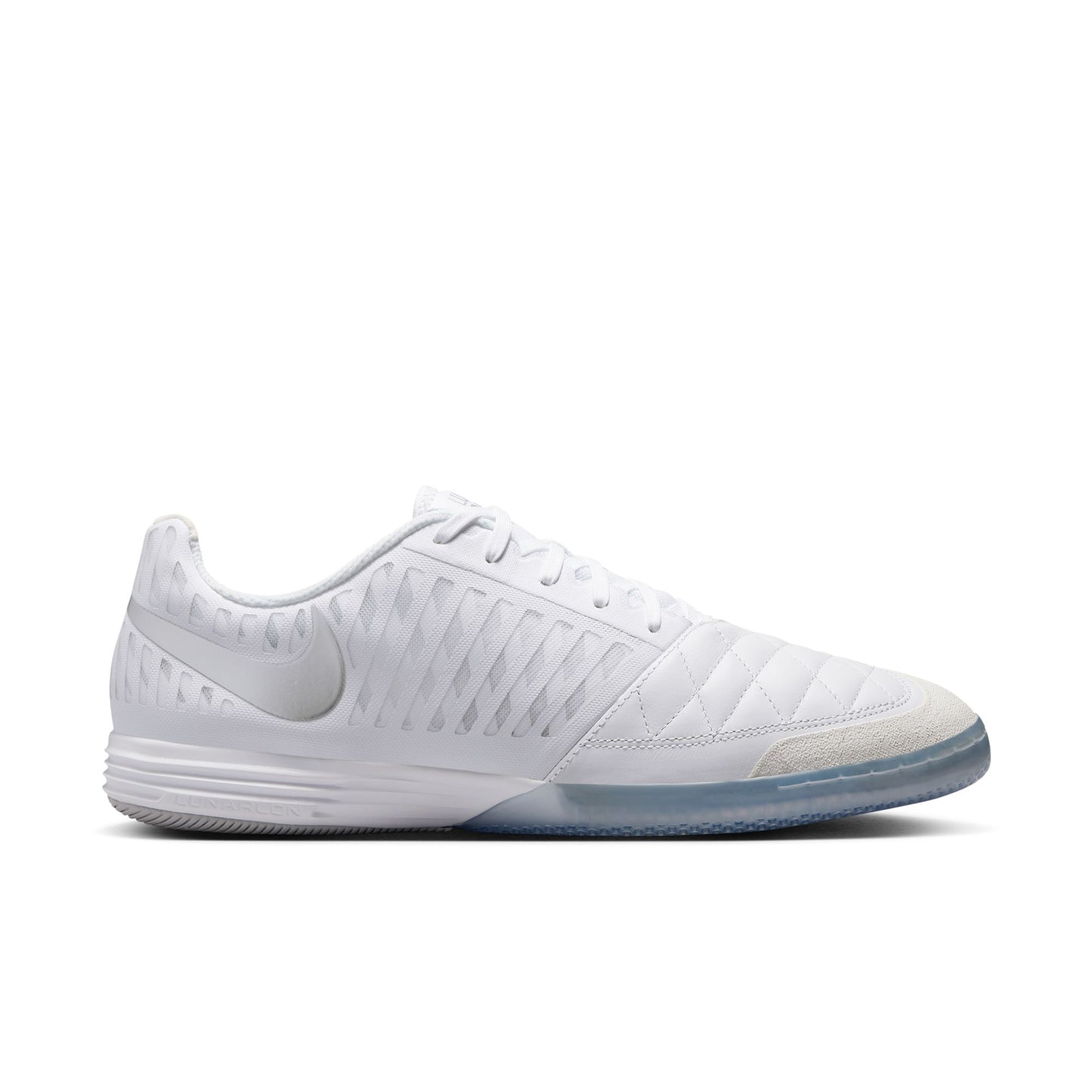 Nike Lunargato II IN Indoor Soccer Shoe - White/Chrome