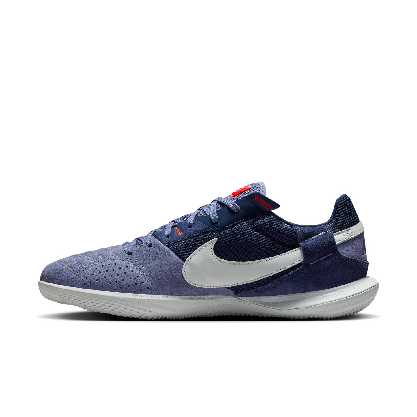 Nike Streetgato IN Indoor Soccer Shoe - Purple Slate/Summit White-Sanded Purple