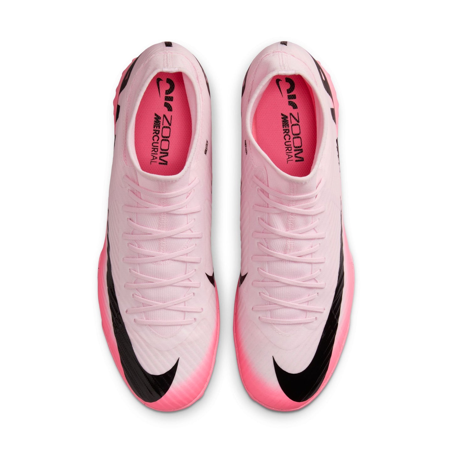 Nike Mercurial Superfly 9 Academy TF Turf Soccer Cleat - Pink Foam/Black