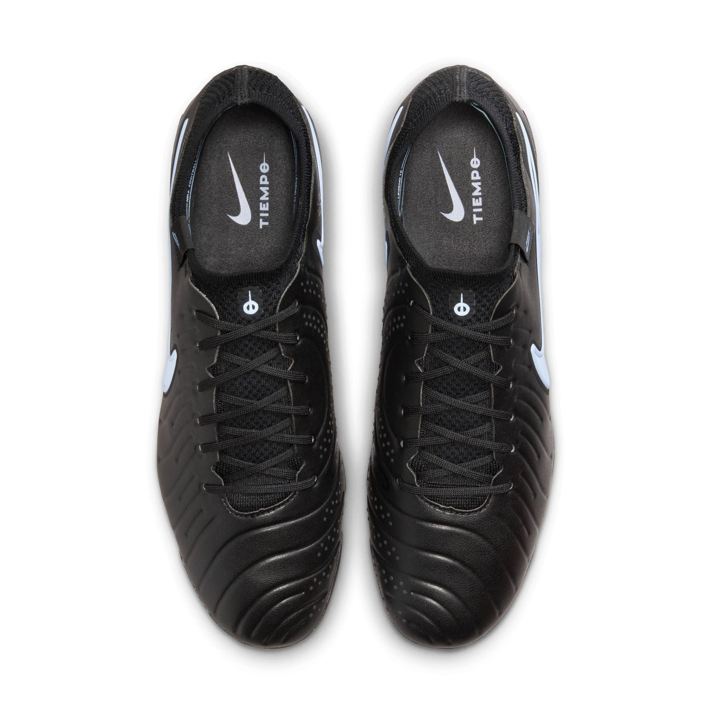 Nike Tiempo Legend 10 Elite FG Firm Ground Soccer Cleat - Black/Black