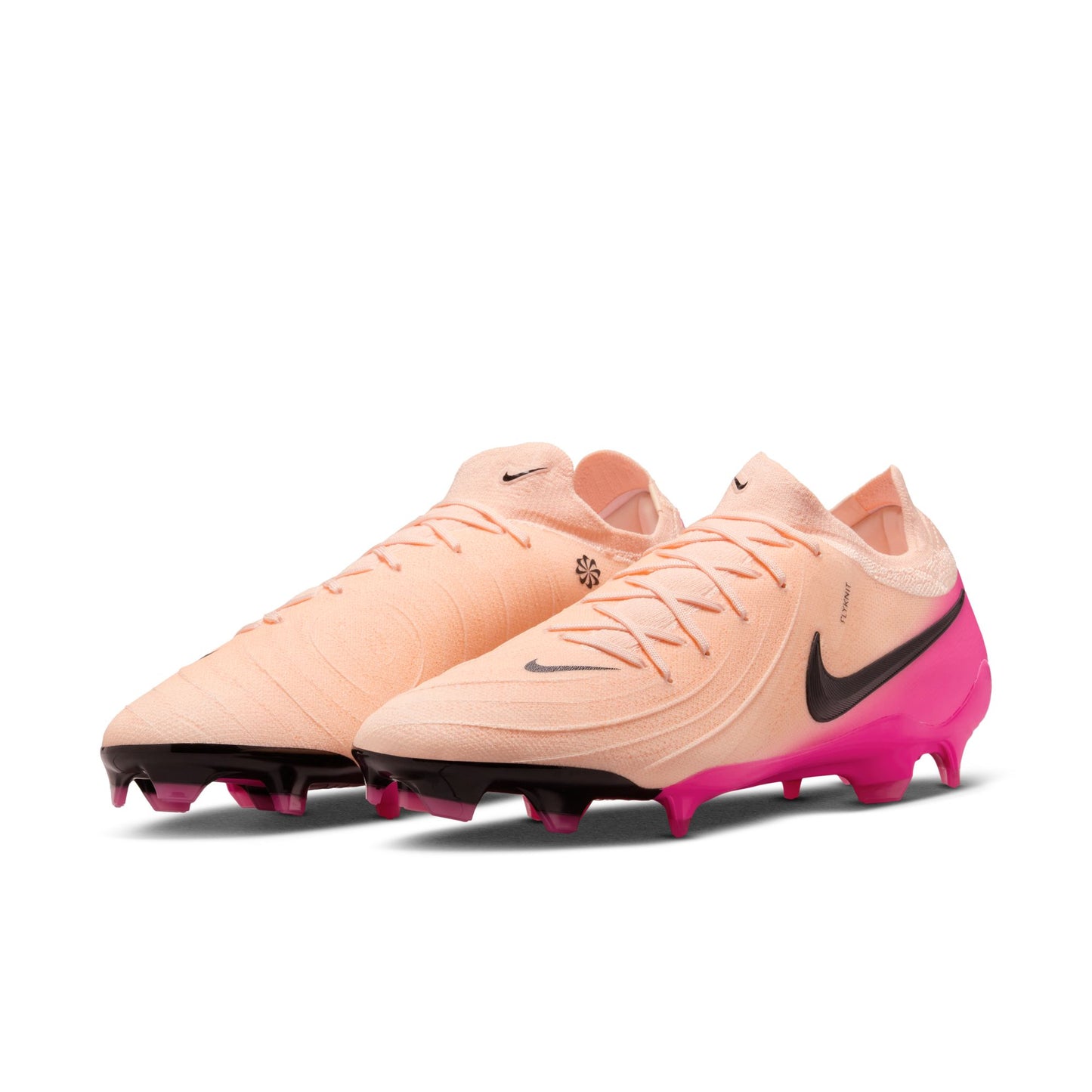 Nike Phantom GX 2 Pro FG Firm Ground Soccer Cleat - Crimson Tint/Black/Pink Blast