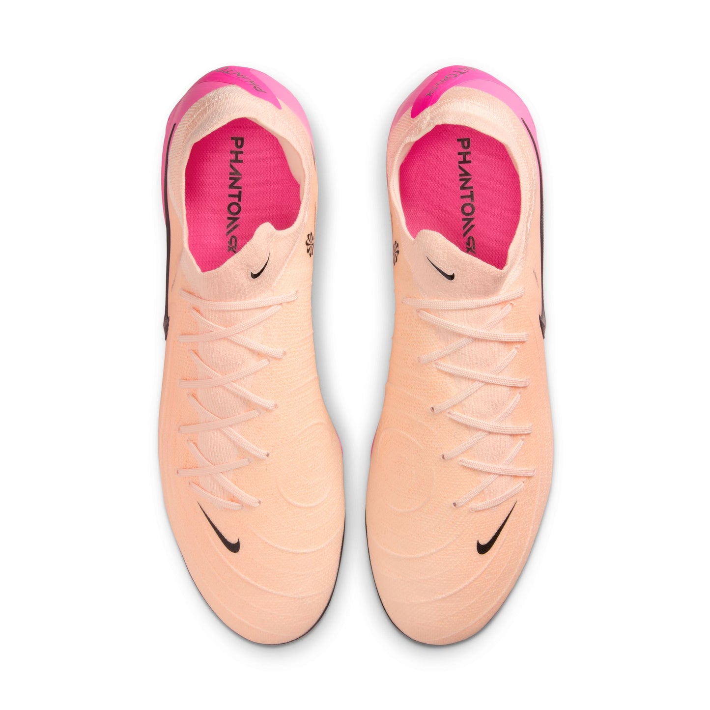 Nike Phantom GX 2 Pro FG Firm Ground Soccer Cleat - Crimson Tint/Black/Pink Blast