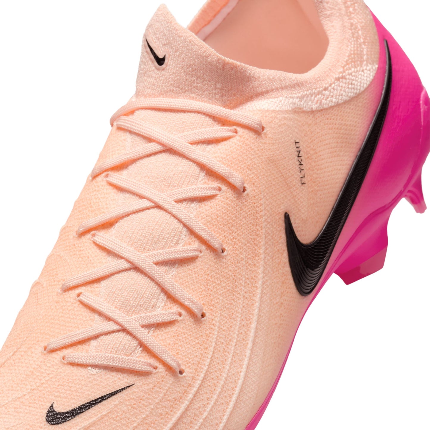 Nike Phantom GX 2 Pro FG Firm Ground Soccer Cleat - Crimson Tint/Black/Pink Blast
