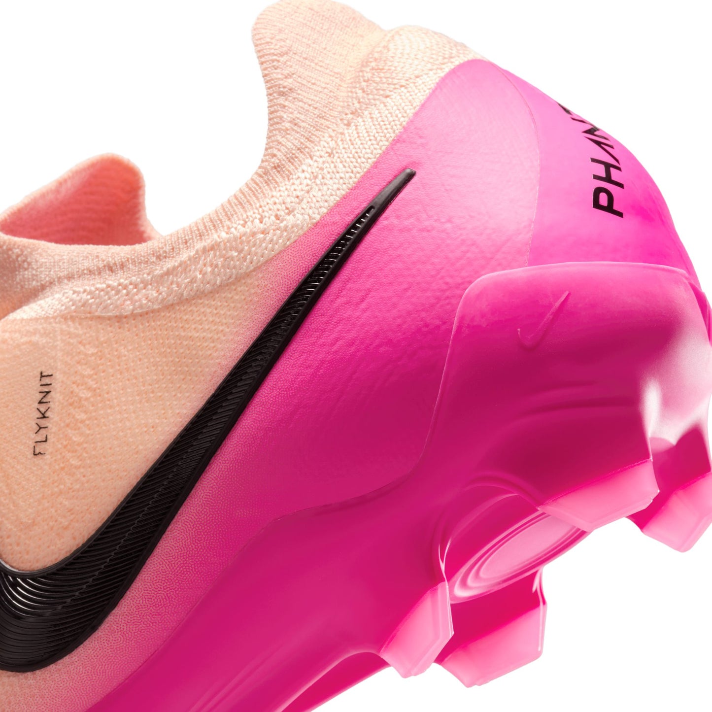 Nike Phantom GX 2 Pro FG Firm Ground Soccer Cleat - Crimson Tint/Black/Pink Blast