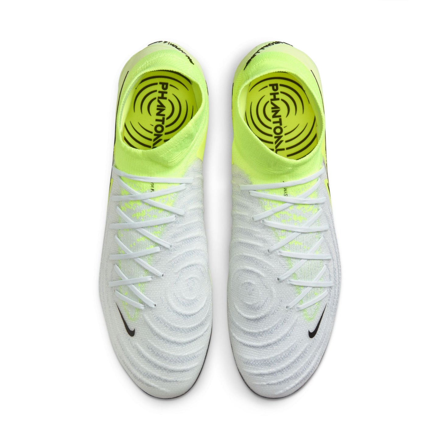 Nike Phantom Luna II Elite FG Firm Ground Soccer Cleat - Metallic Silver/Black/Volt