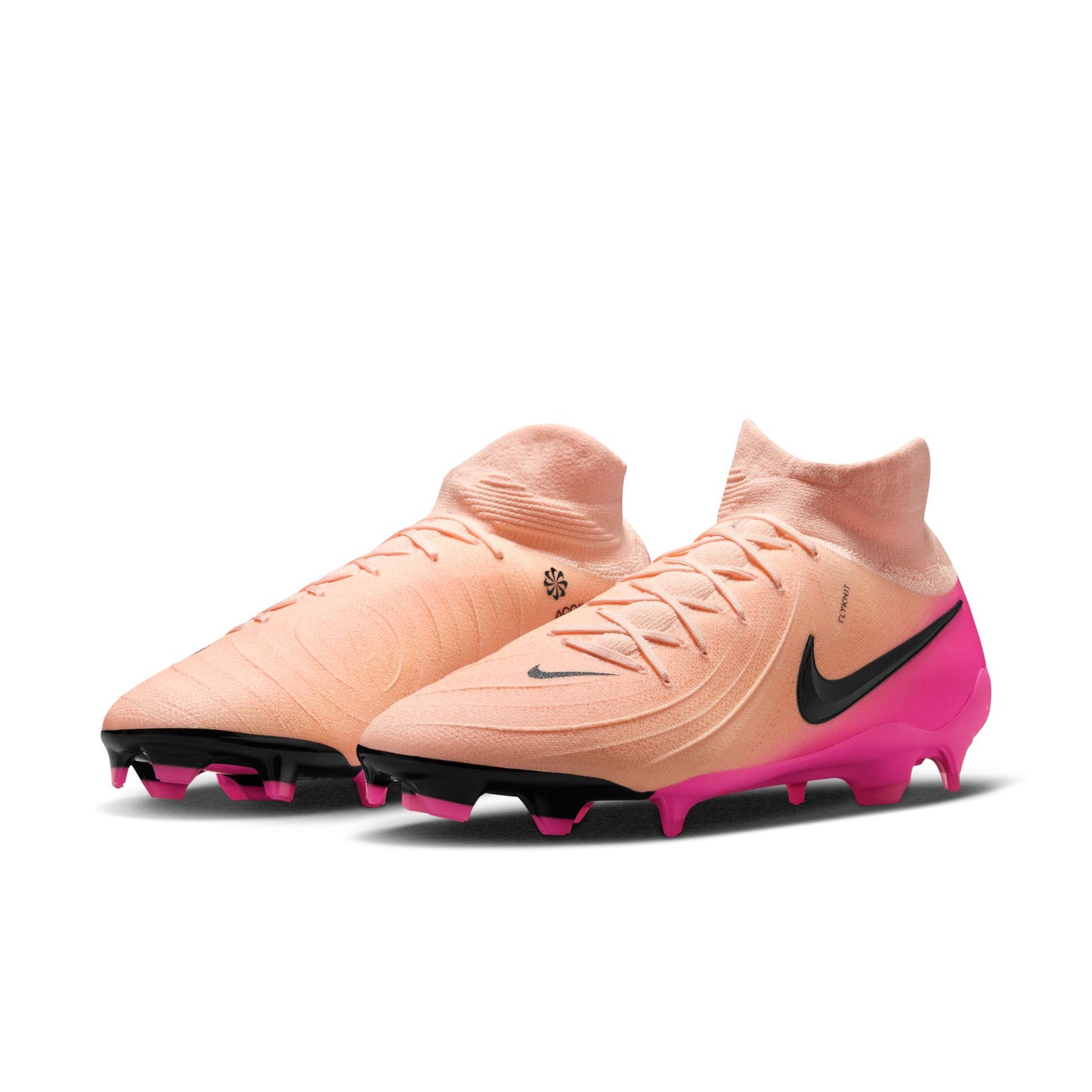 Nike Phantom Luna 2 Pro FG Firm Ground Soccer Cleat - Crimson Tint/Black/Pink Blast