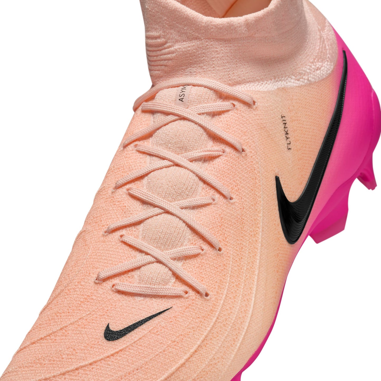 Nike Phantom Luna 2 Pro FG Firm Ground Soccer Cleat - Crimson Tint/Black/Pink Blast