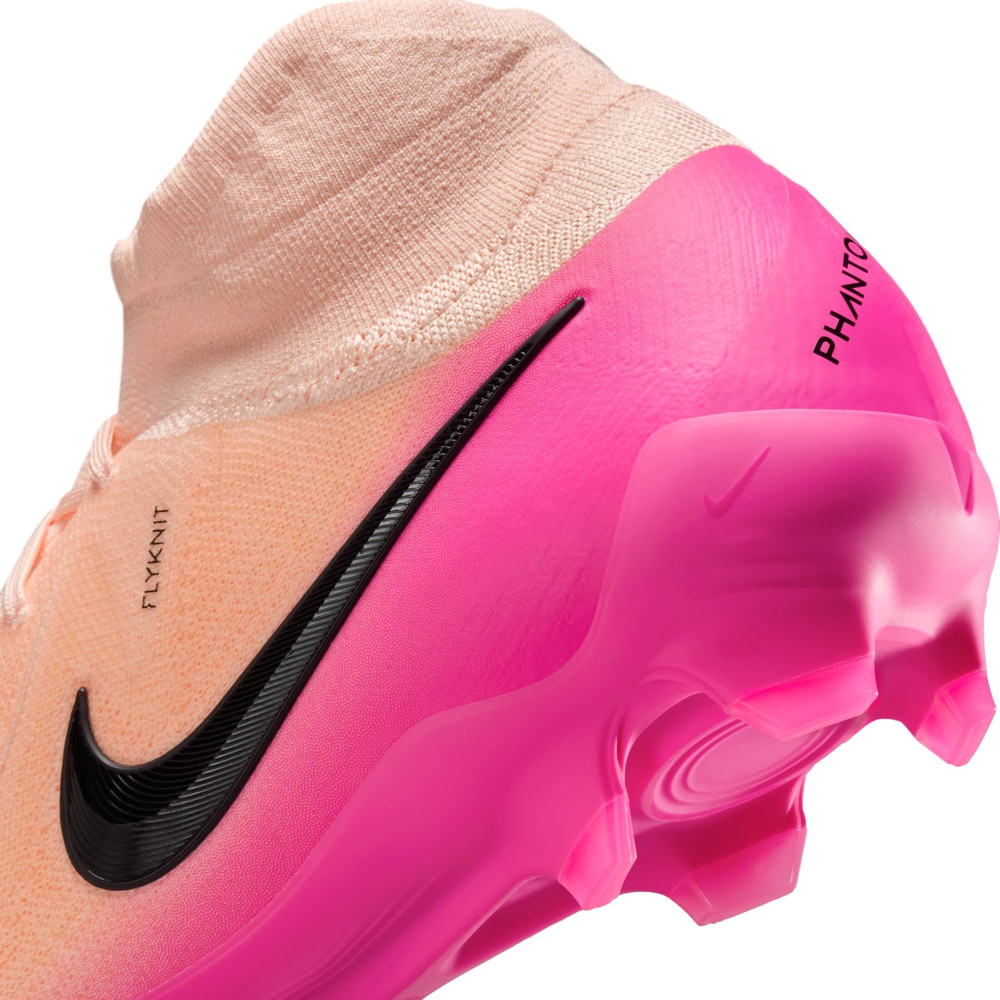 Nike Phantom Luna 2 Pro FG Firm Ground Soccer Cleat - Crimson Tint/Black/Pink Blast