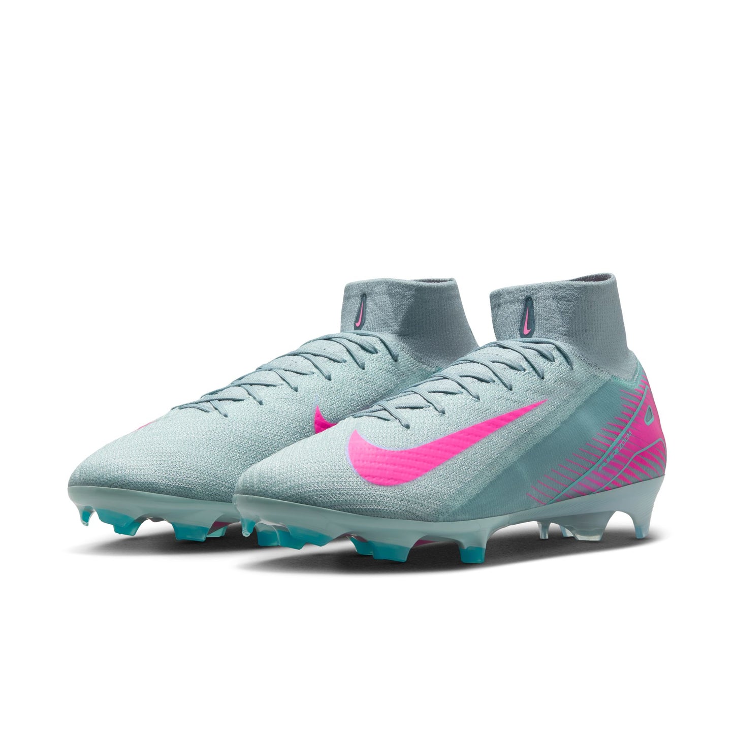 Nike Mike Mercurial Superfly 10 Elite FG Firm Ground Soccer Cleat - Ocean Cube/Pink Blast