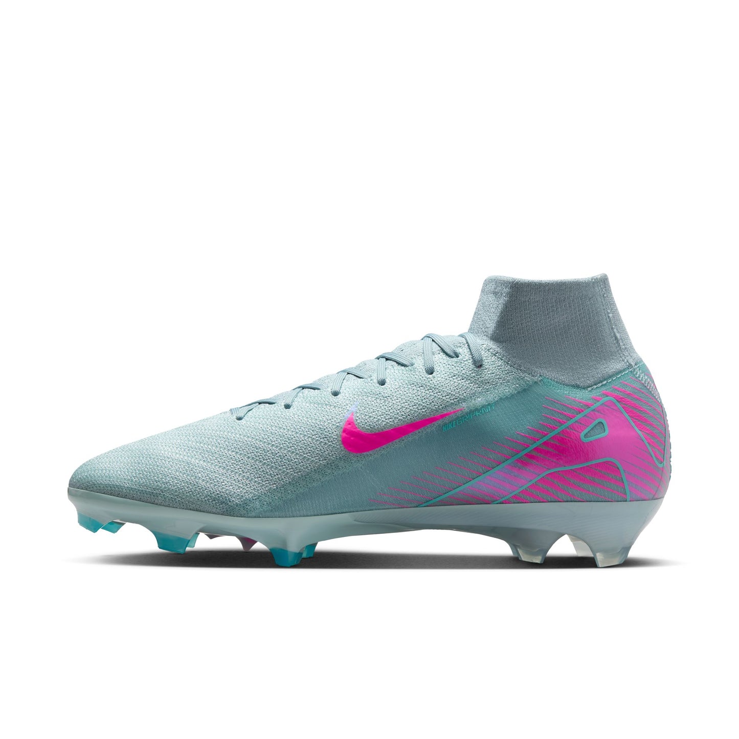 Nike Mike Mercurial Superfly 10 Elite FG Firm Ground Soccer Cleat - Ocean Cube/Pink Blast