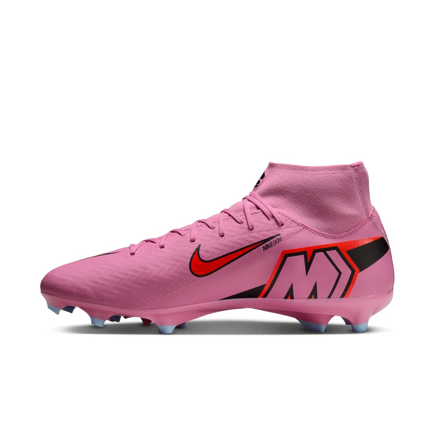 Nike Mercurial Superfly 10 Academy FG Firm Ground Soccer Cleat - Magic Flamingo/Black/Crimson