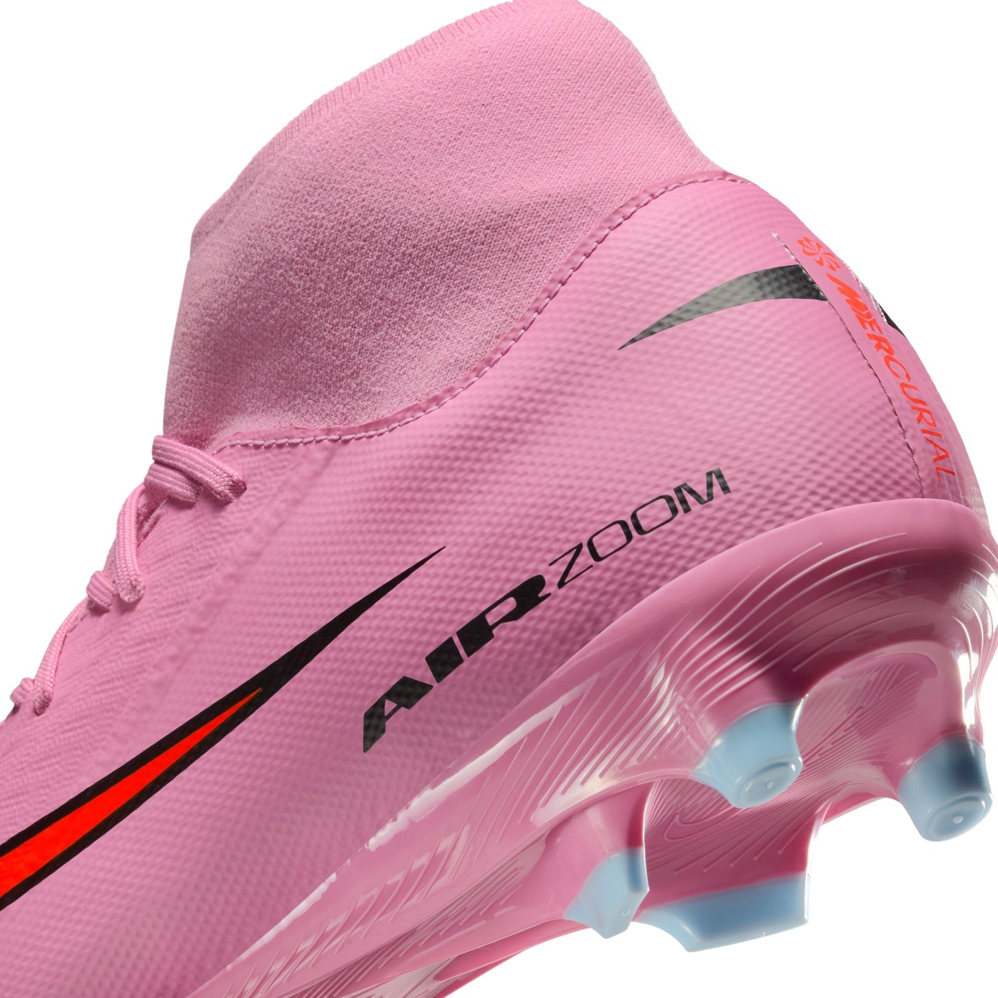 Nike Mercurial Superfly 10 Academy FG Firm Ground Soccer Cleat - Magic Flamingo/Black/Crimson