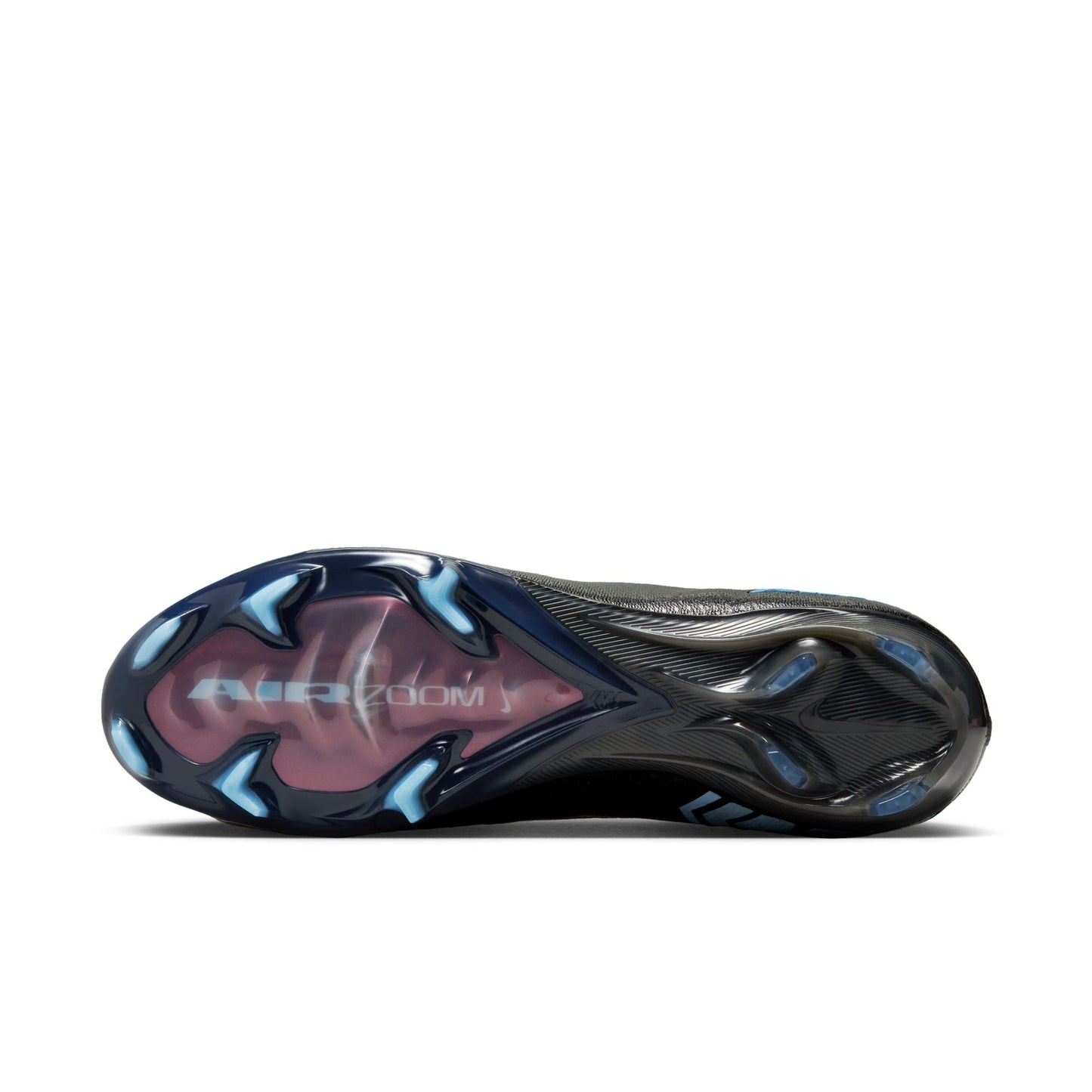 Nike Mercurial Vapor 16 Elite FG Firm Ground Soccer Cleats- Black/Ice Blue