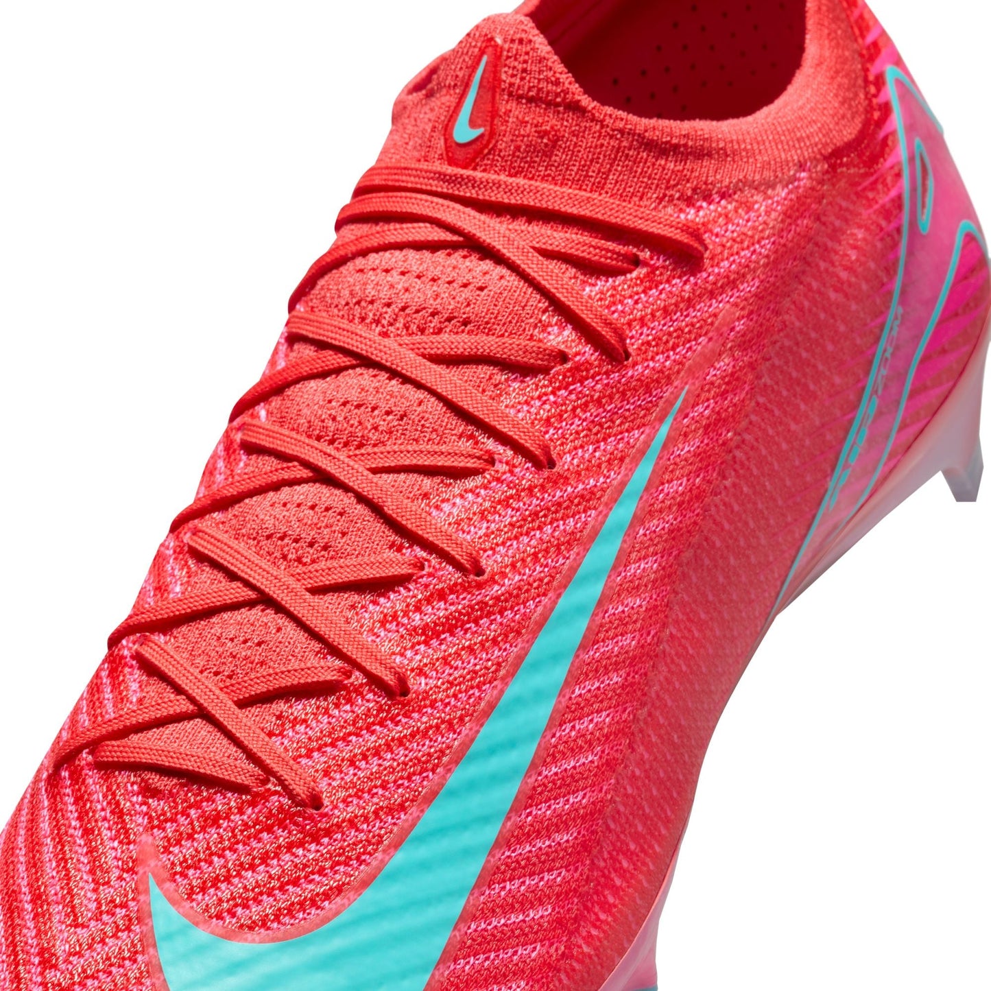 Nike Mercurial Vapor 16 Elite FG Firm Ground Soccer Cleat - Ember Glow/ Aurora Green