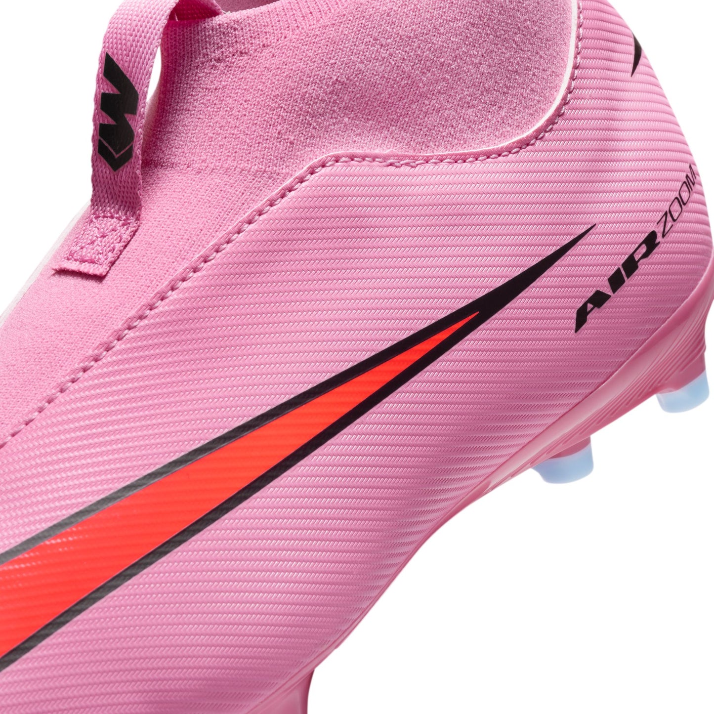Nike Junior Mercurial Superfly 10 Academy FG Firm Ground Soccer Cleat - Magic Flamingo/Black/Total Crimson