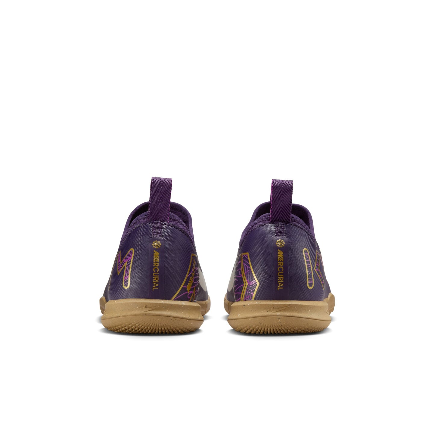 Nike Junior "Kylian Mbappe" Mercurial Vapor16 Academy IC Indoor Soccer Shoe - Grand Purple/Pale Ivory