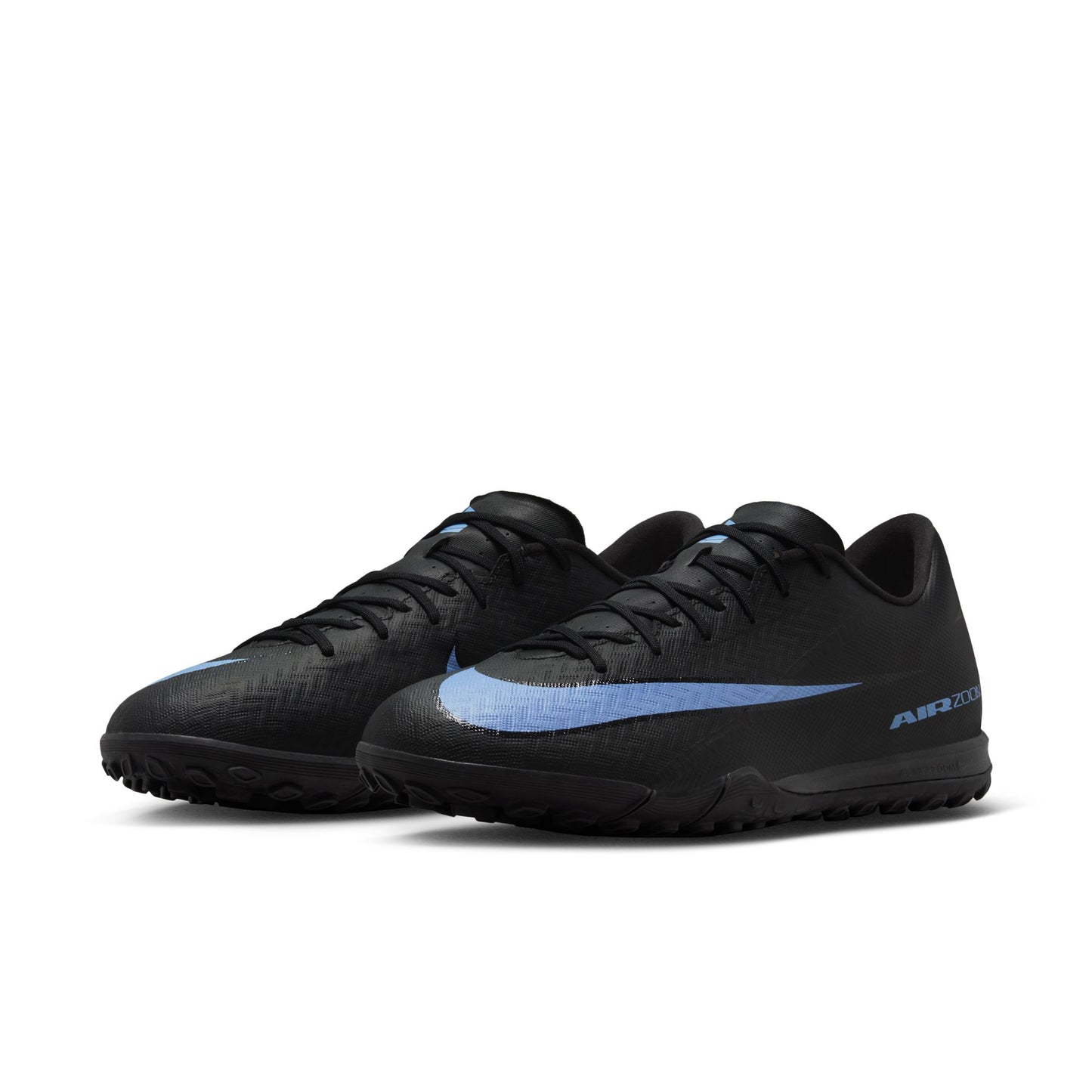 Nike Mercurial Vapor 16 Academy TF Turf Soccer Cleat - Black/Ice Blue