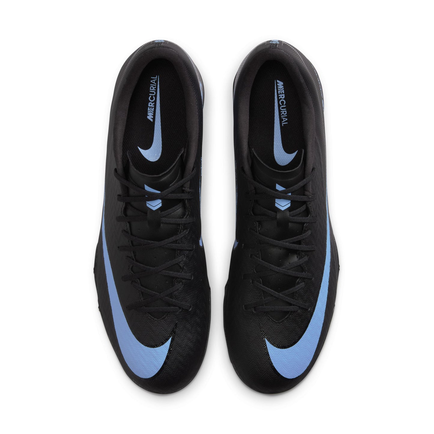 Nike Mercurial Vapor 16 Academy TF Turf Soccer Cleat - Black/Ice Blue