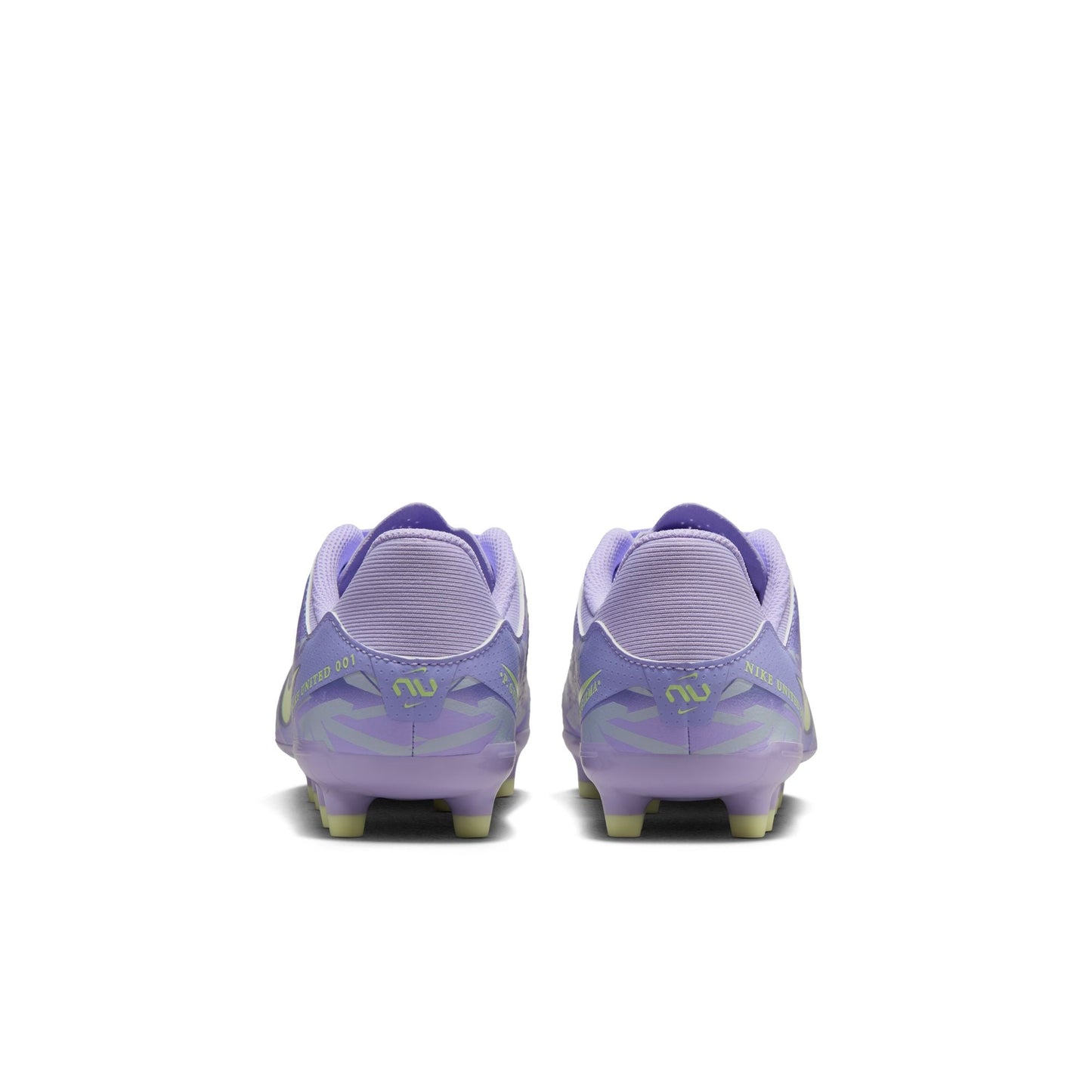Nike United Junior Tiempo Legend 10 Academy FG Firm Ground Soccer Cleat - Purple Agate/Barely Volt
