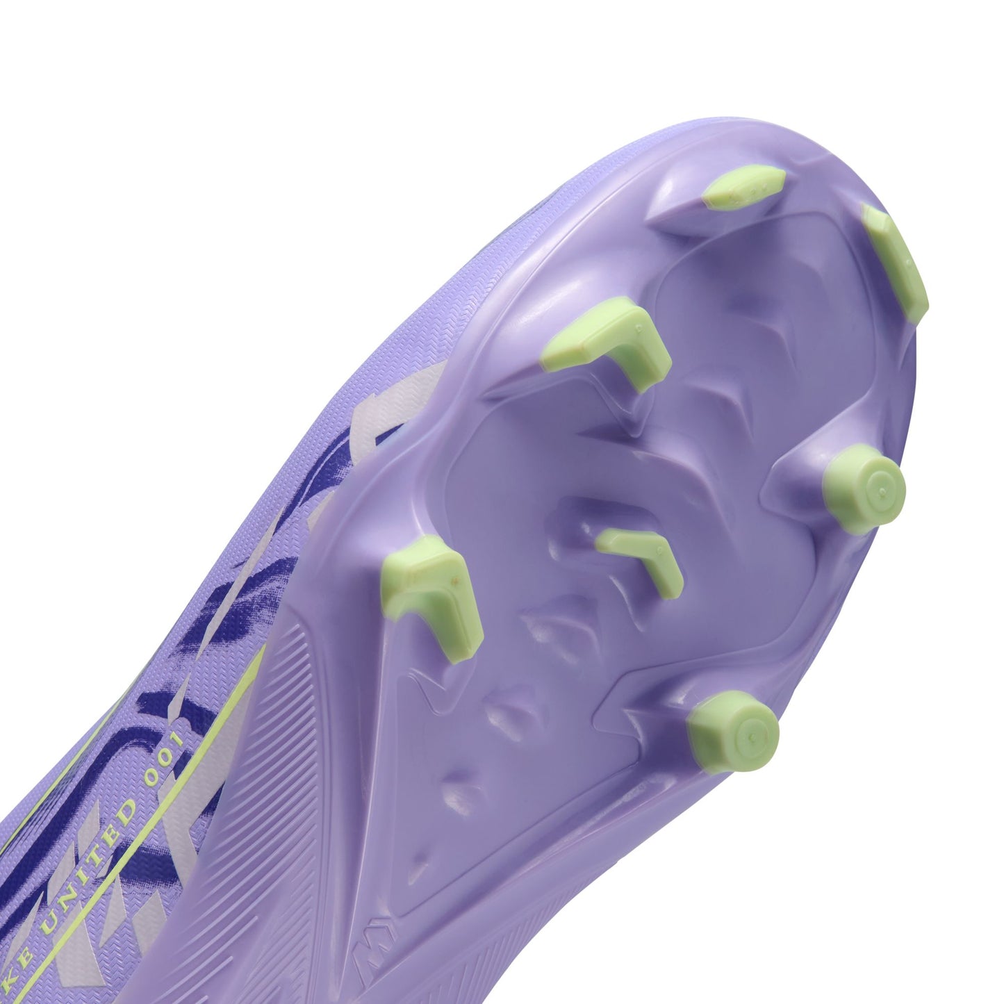 Nike United Junior Mercurial Superfly 10 FG Firm Ground Soccer Cleat - Purple Agate/Barely Volt