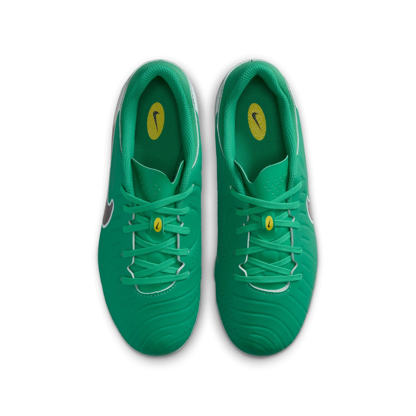 Nike Junior Tiempo Legend 10 LV8 Academy FG Firm Ground Soccer Cleat - Stadium Green/Dark Obsidian