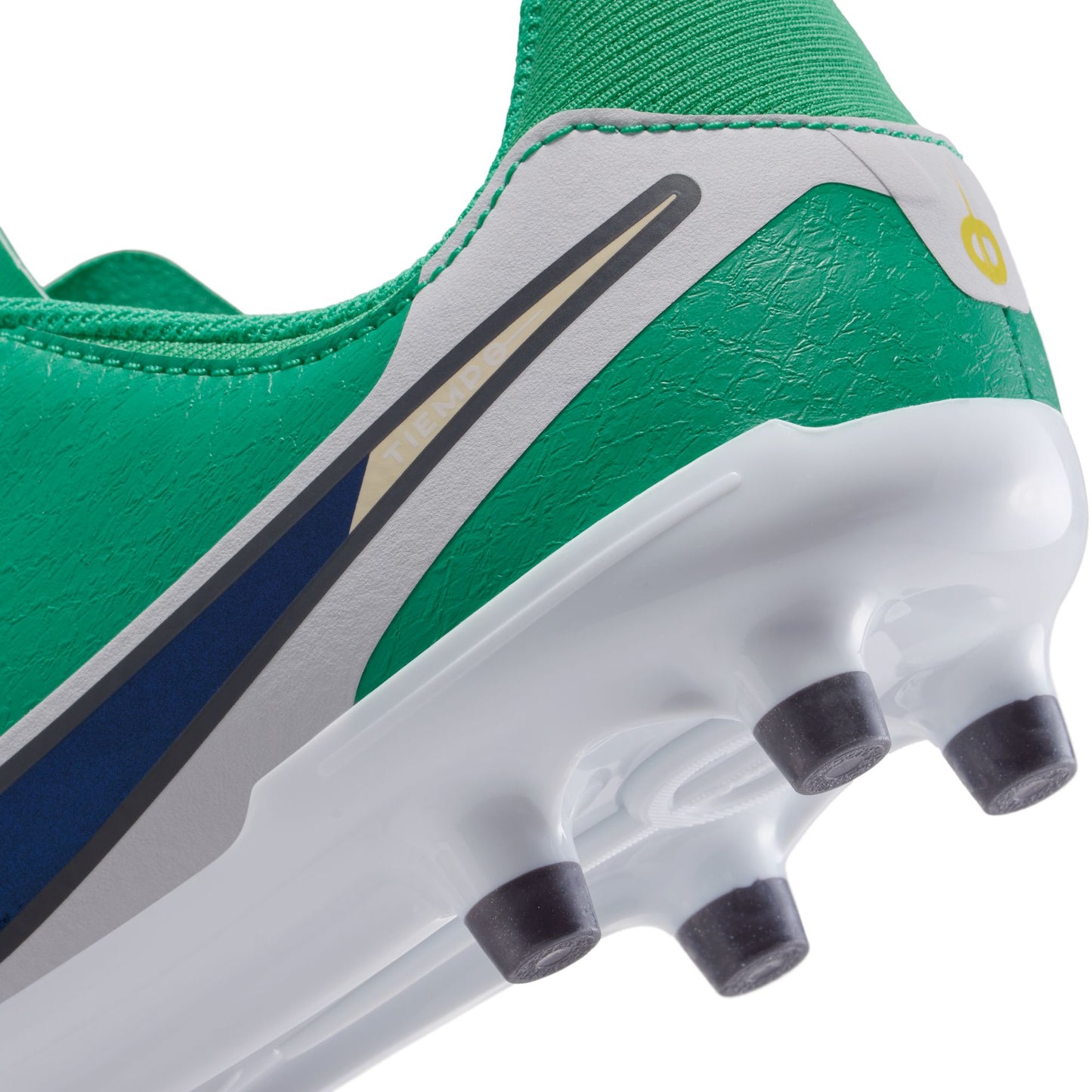 Nike Junior Tiempo Legend 10 LV8 Academy FG Firm Ground Soccer Cleat - Stadium Green/Dark Obsidian