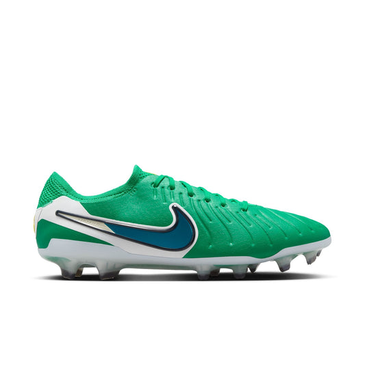 Nike Tiempo Legend 10 Elite FG Firm Ground Soccer Cleat - Stadium Green/Dark Obsidian