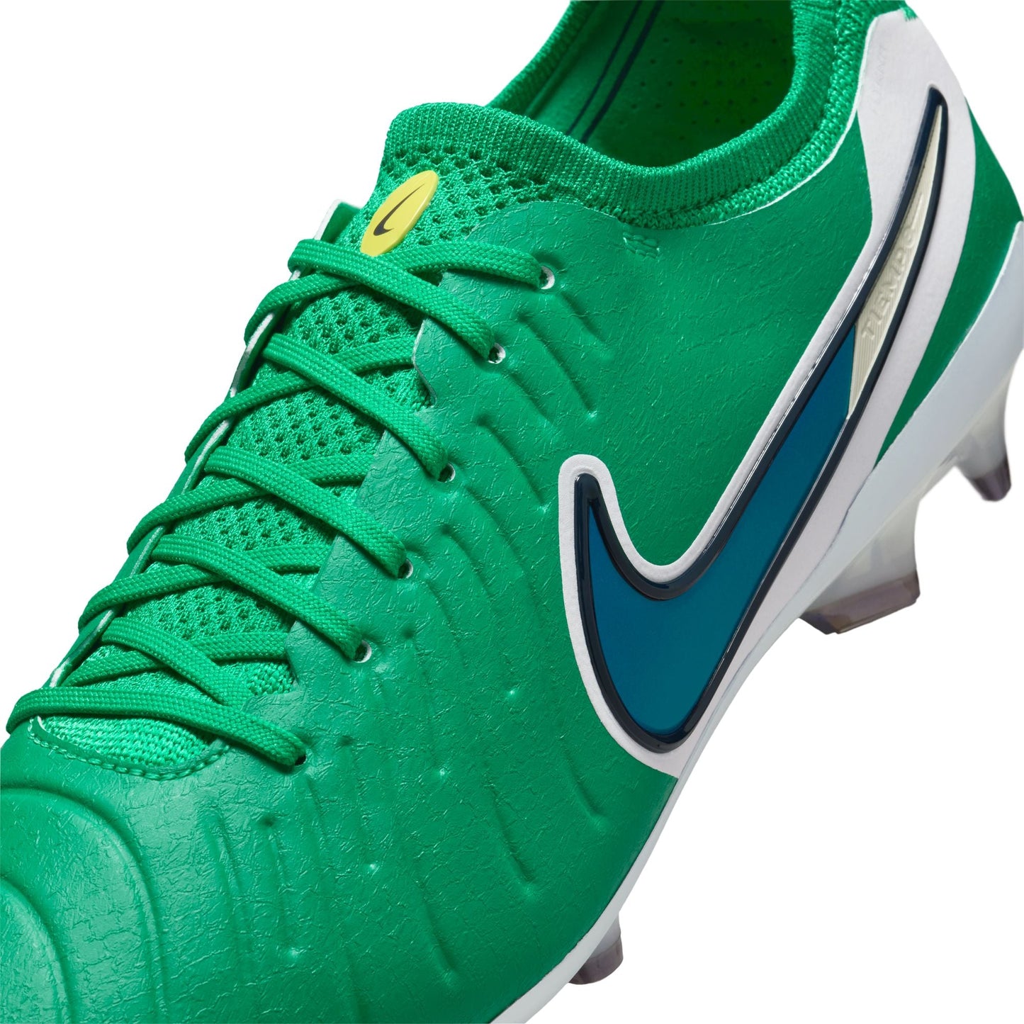 Nike Tiempo Legend 10 Elite FG Firm Ground Soccer Cleat - Stadium Green/Dark Obsidian