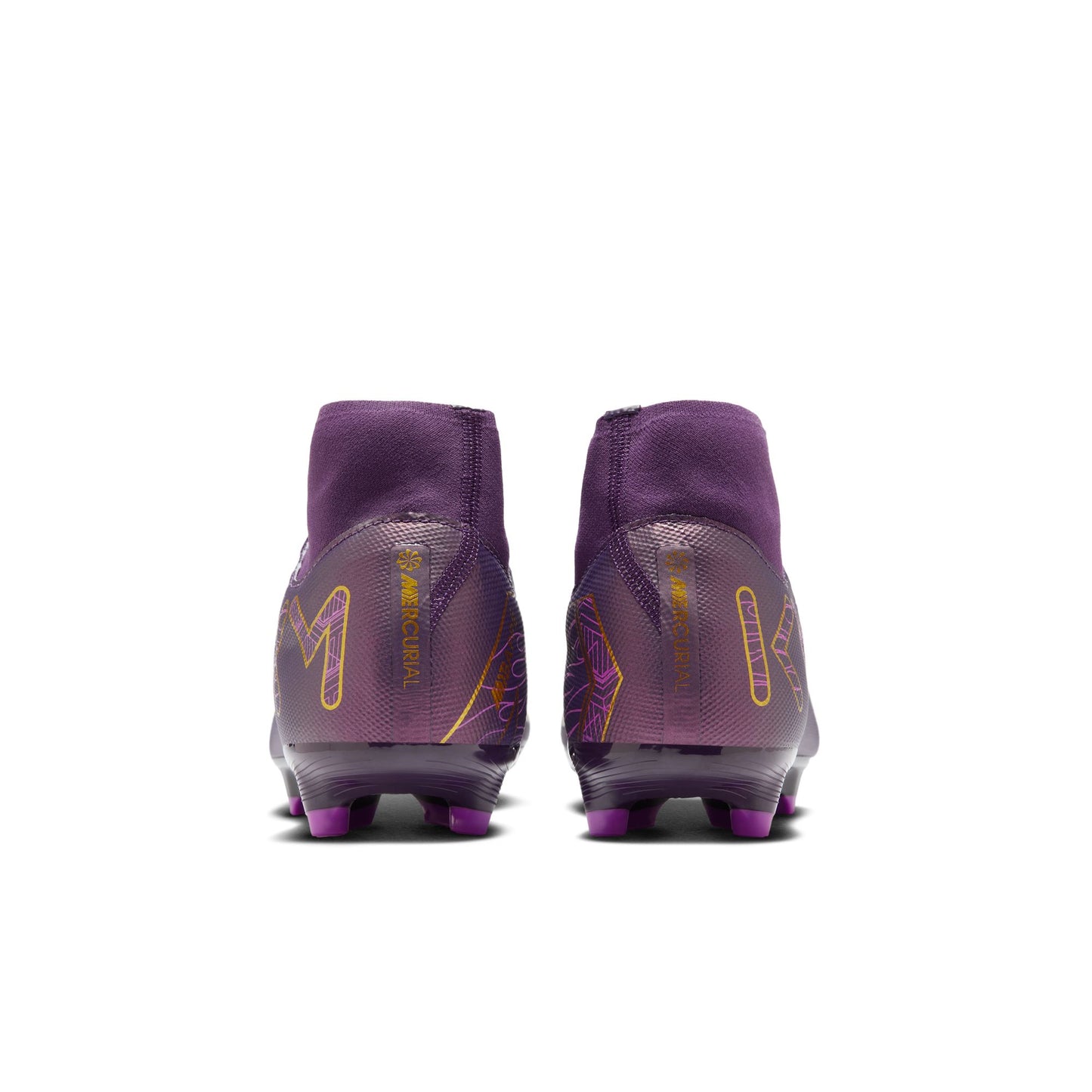 Nike "Kylian Mbappe" Mercurial Superfly 10 Academy FG Firm Ground Soccer Cleat - Grand Purple/Pale Ivory