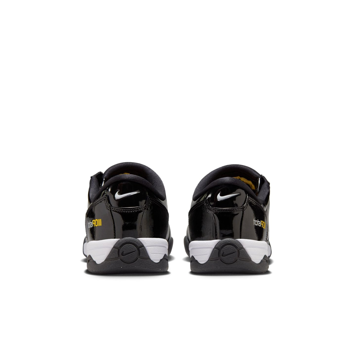 Nike T90 SP Indoor Soccer Shoe - Black/White/Metallic Silver