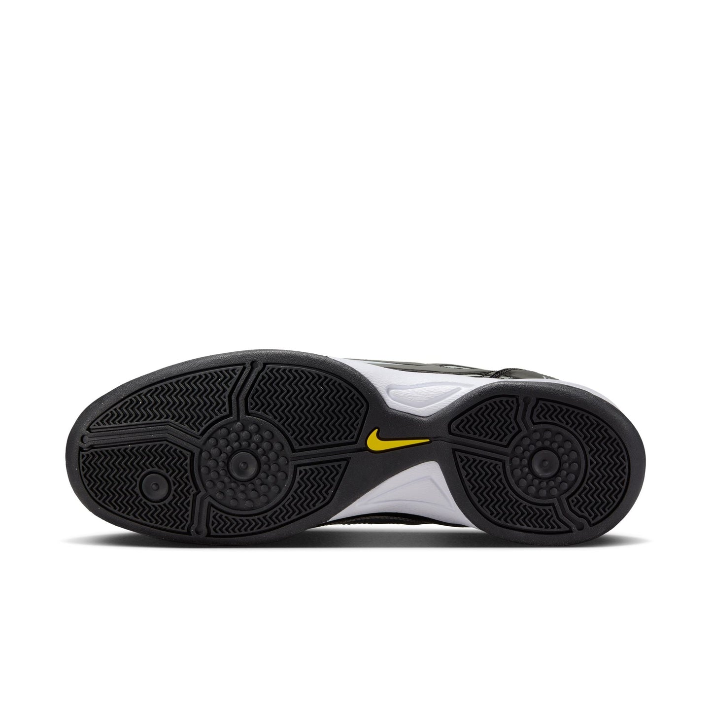 Nike T90 SP Indoor Soccer Shoe - Black/White/Metallic Silver