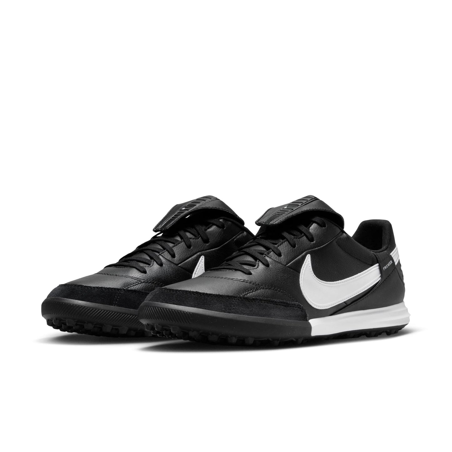 The Nike Premier 3 TF Turf Soccer Cleat - Black/White