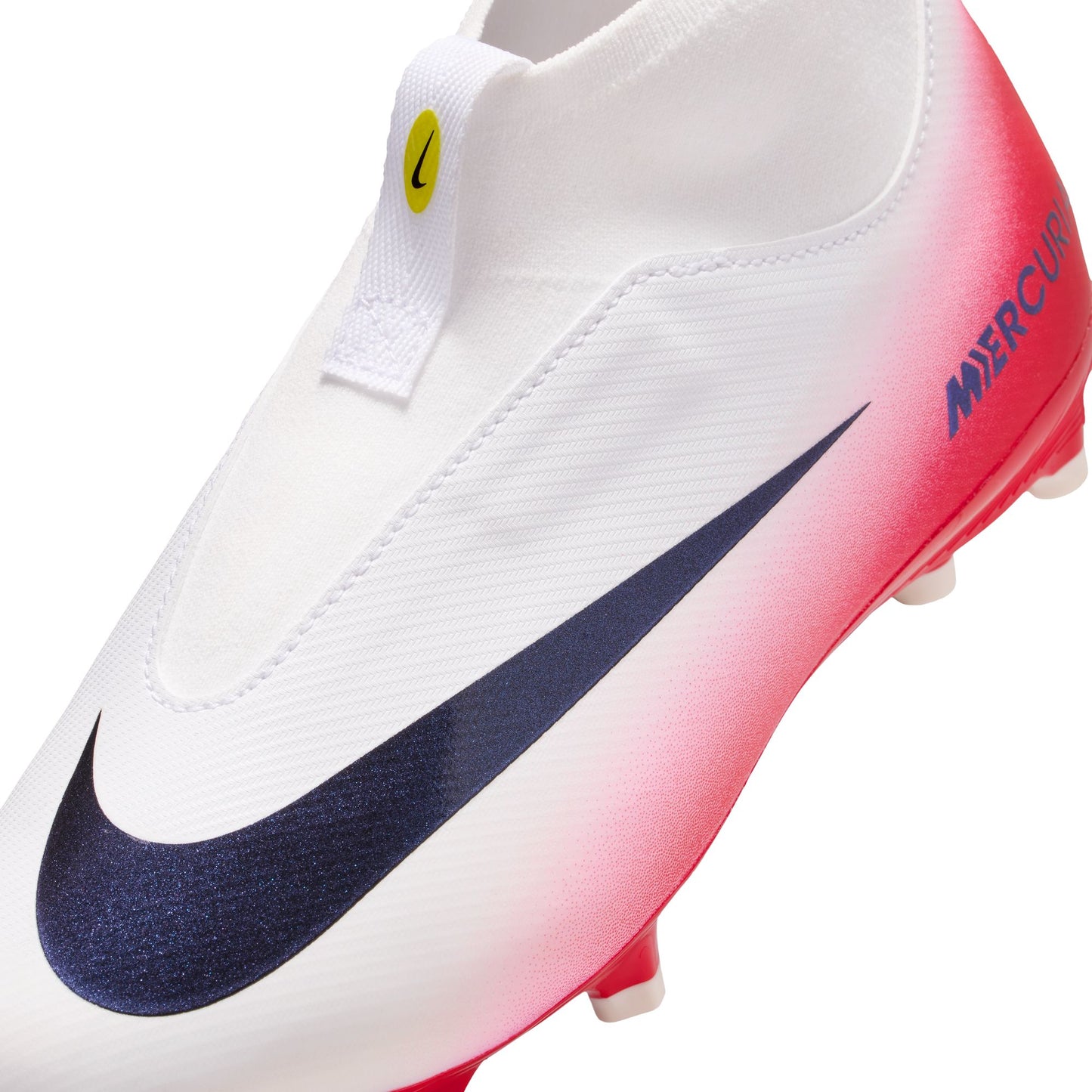 Nike Junior Mercurial Superfly 10 Academy LV8 FG/MG Firm Ground Soccer Cleat - University Red/Dark Obsidian