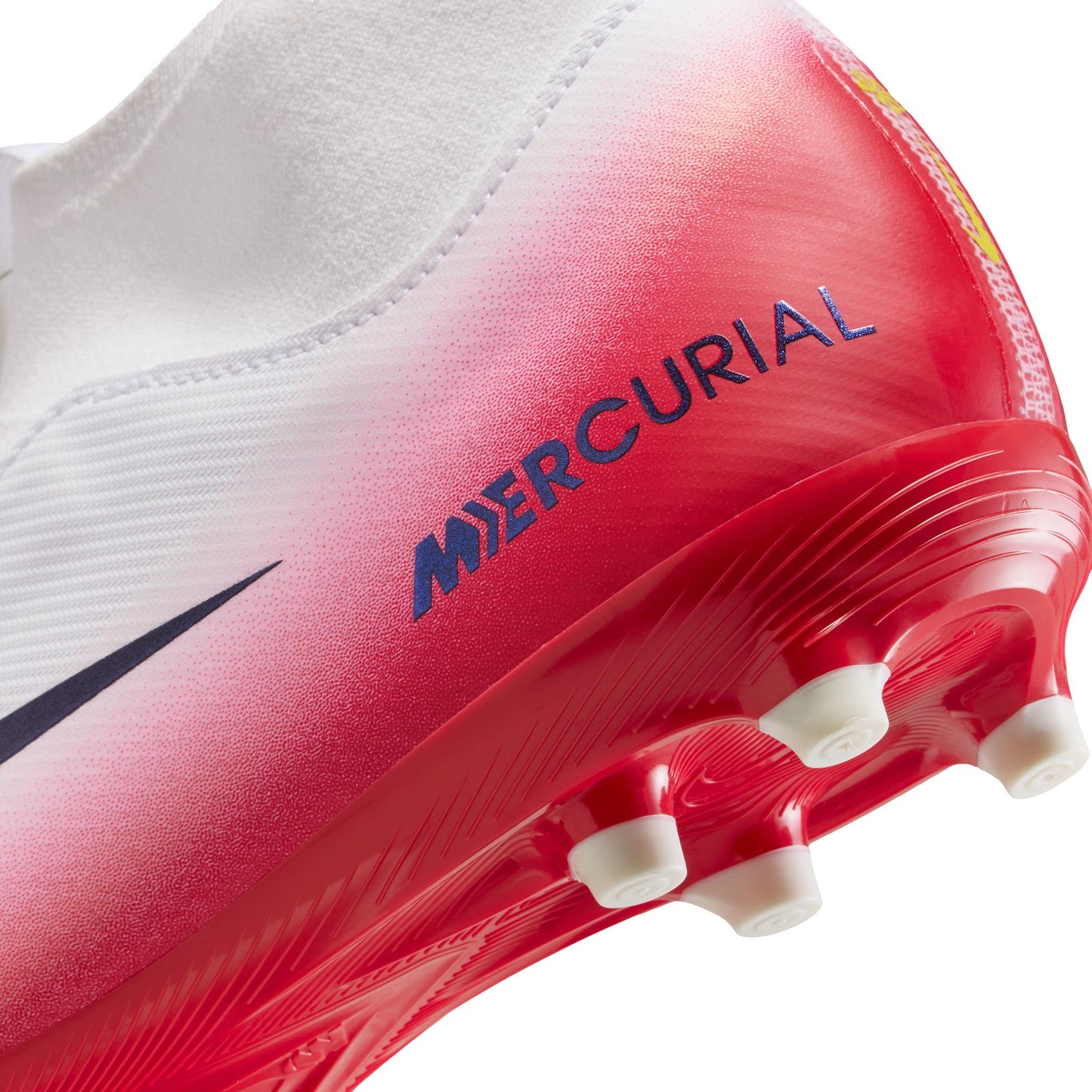 Nike Junior Mercurial Superfly 10 Academy LV8 FG/MG Firm Ground Soccer Cleat - University Red/Dark Obsidian