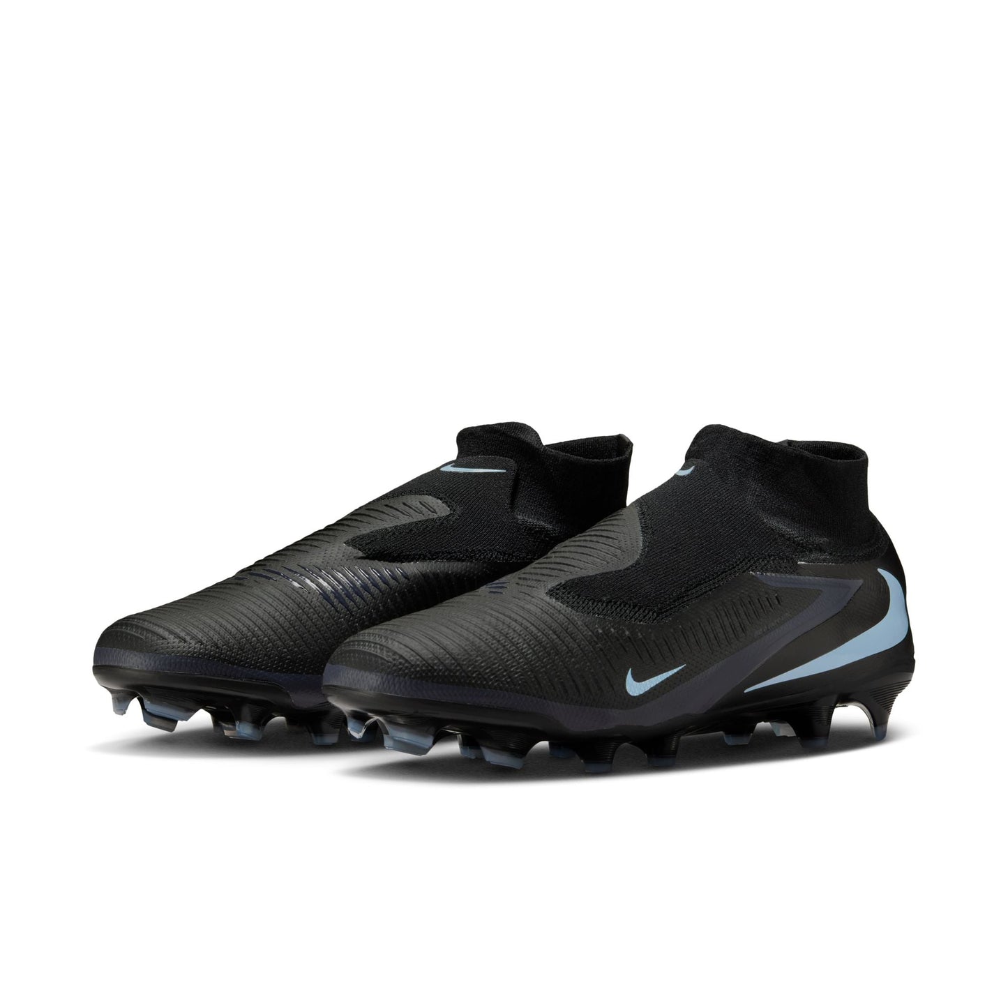 Nike Phantom 6 High Pro FG Firm-Ground Soccer Cleats - Black/Black