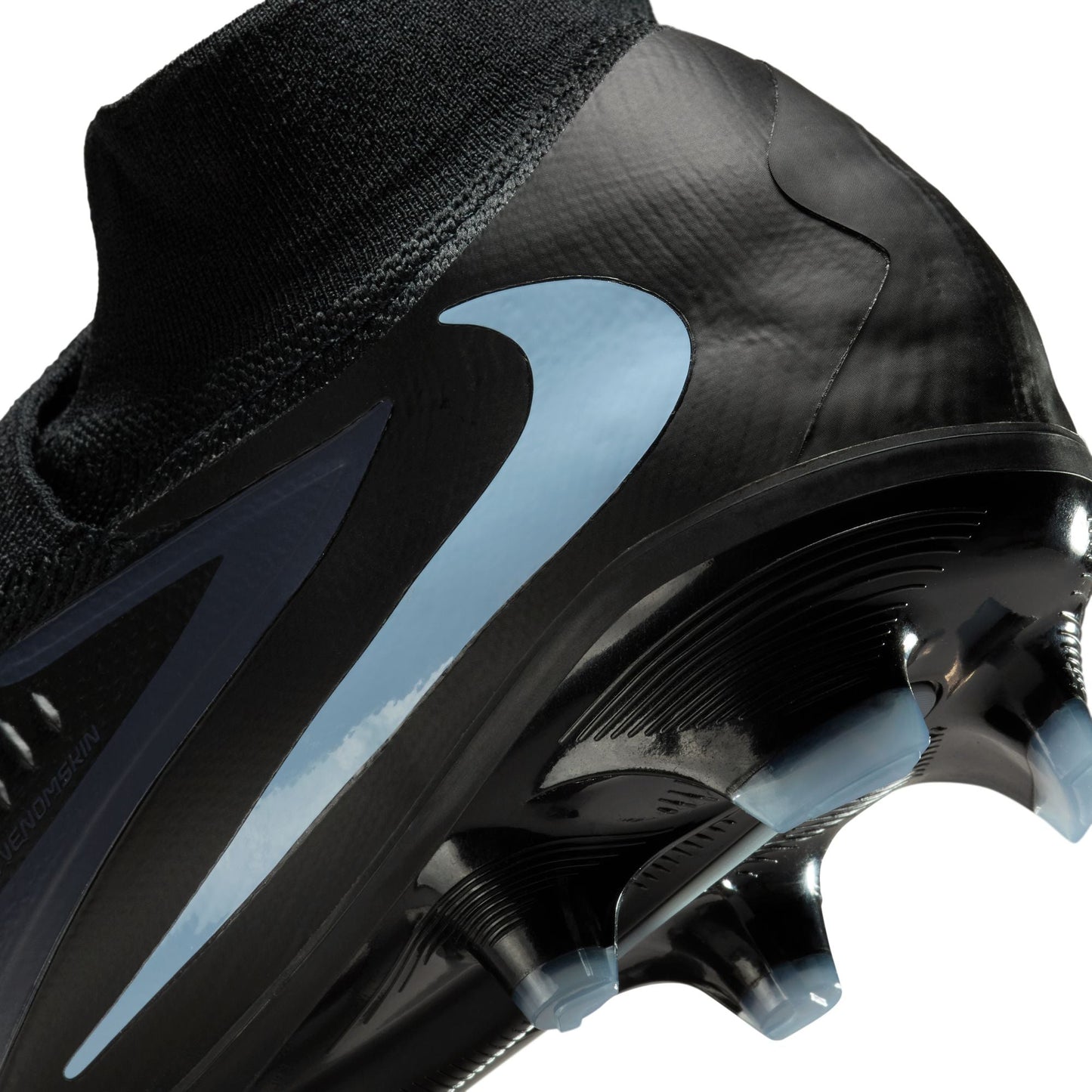 Nike Phantom 6 High Pro FG Firm-Ground Soccer Cleats - Black/Black