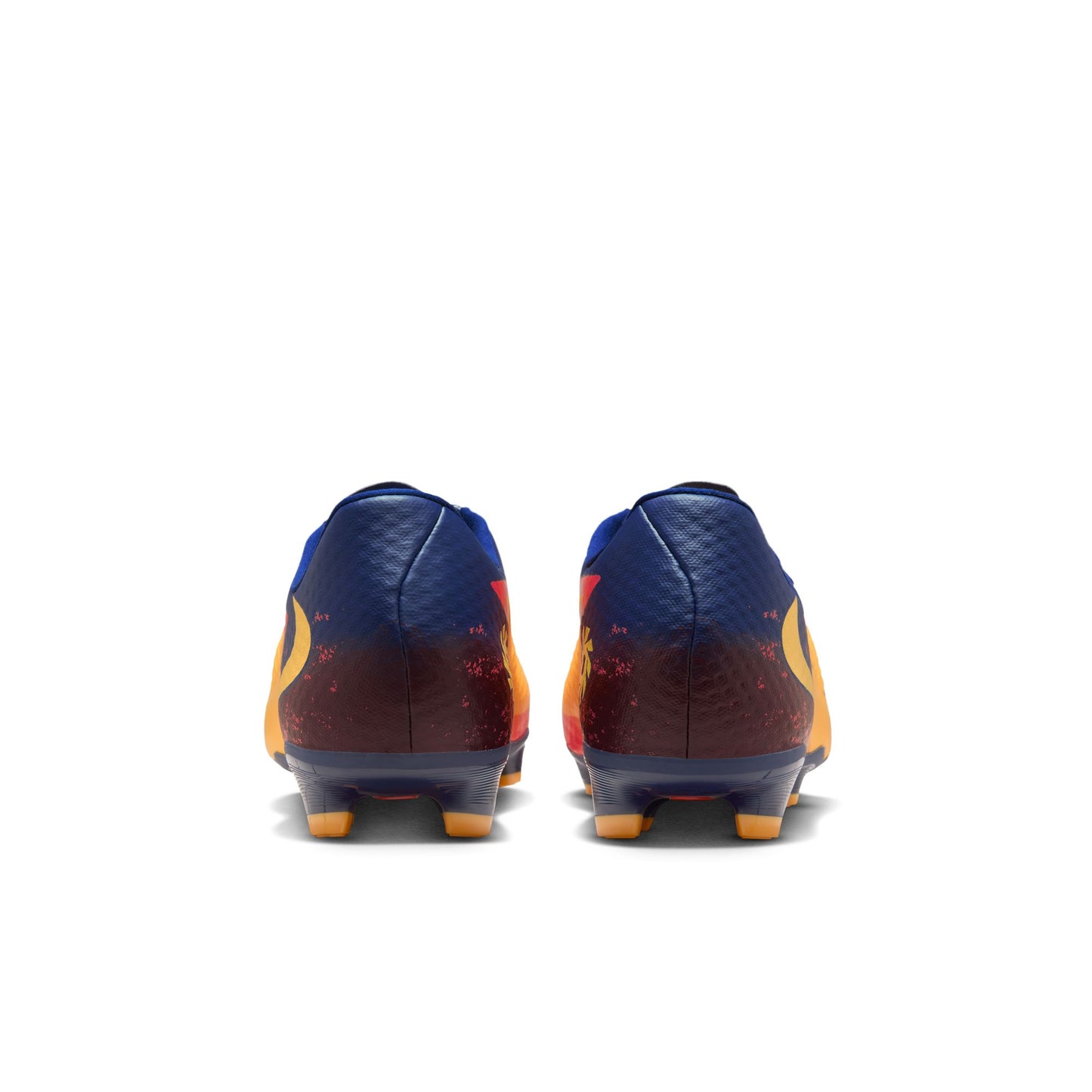 Nike Phantom 6 Low Academy FG "Erling Haaland" Firm Ground Soccer Cleats- Laser Orange/Lemon Venom/Blue Void