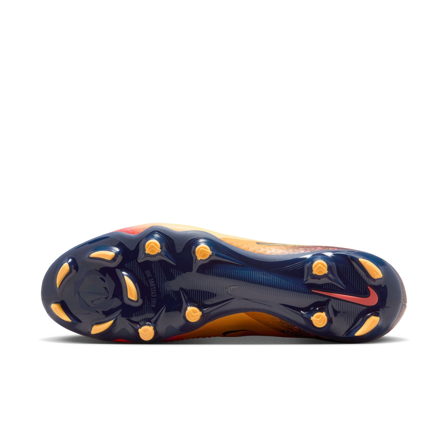Nike Phantom 6 Low Academy FG "Erling Haaland" Firm Ground Soccer Cleats- Laser Orange/Lemon Venom/Blue Void