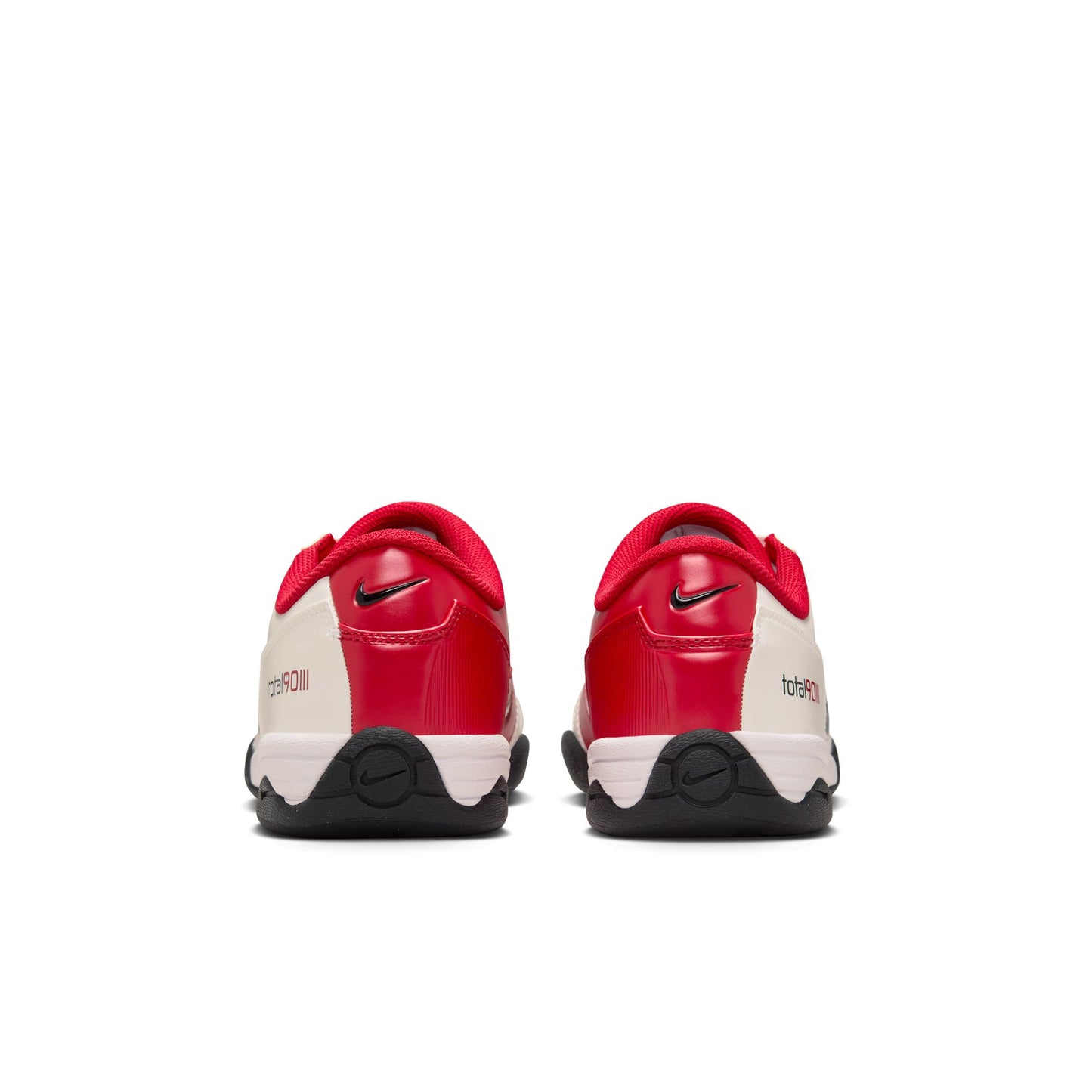 Nike T90 SP Indoor Soccer Shoe - White/Black-Gym Red