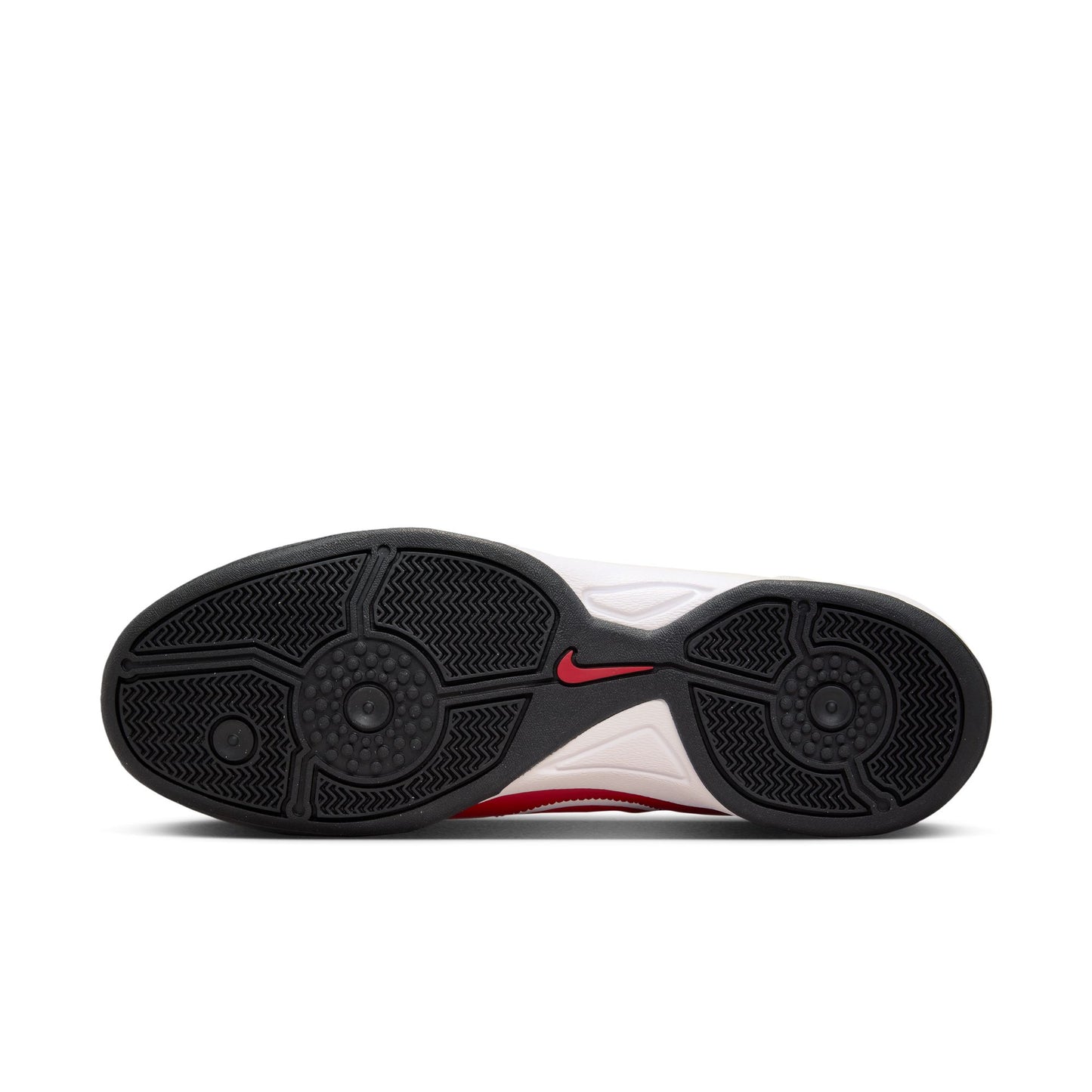 Nike T90 SP Indoor Soccer Shoe - White/Black-Gym Red