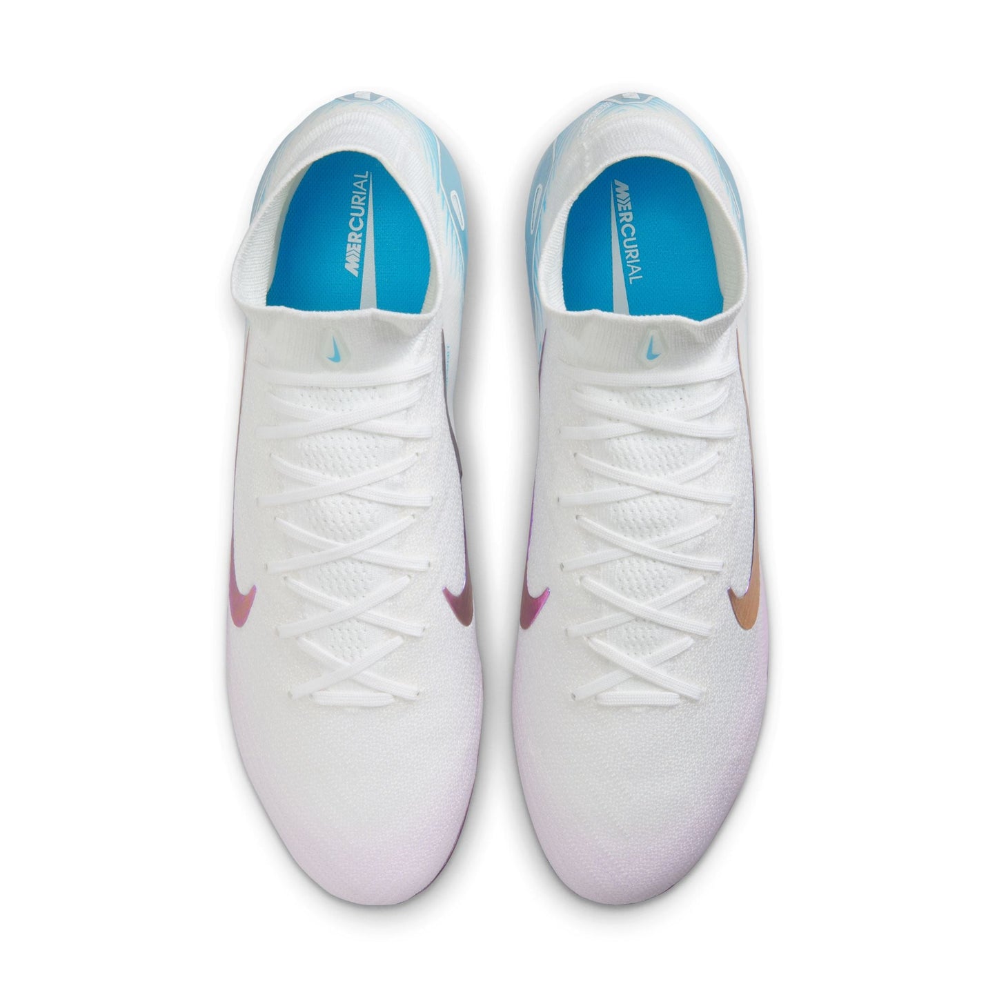 Nike Mercurial Superfly 10 Elite LV8 FG Firm Ground Soccer Cleat - White/Multi-Color