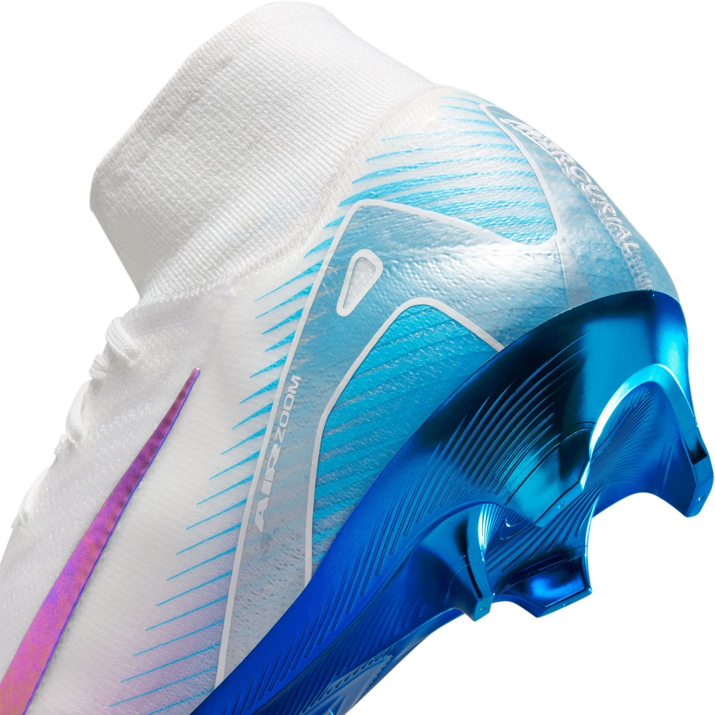 Nike Mercurial Superfly 10 Elite LV8 FG Firm Ground Soccer Cleat - White/Multi-Color