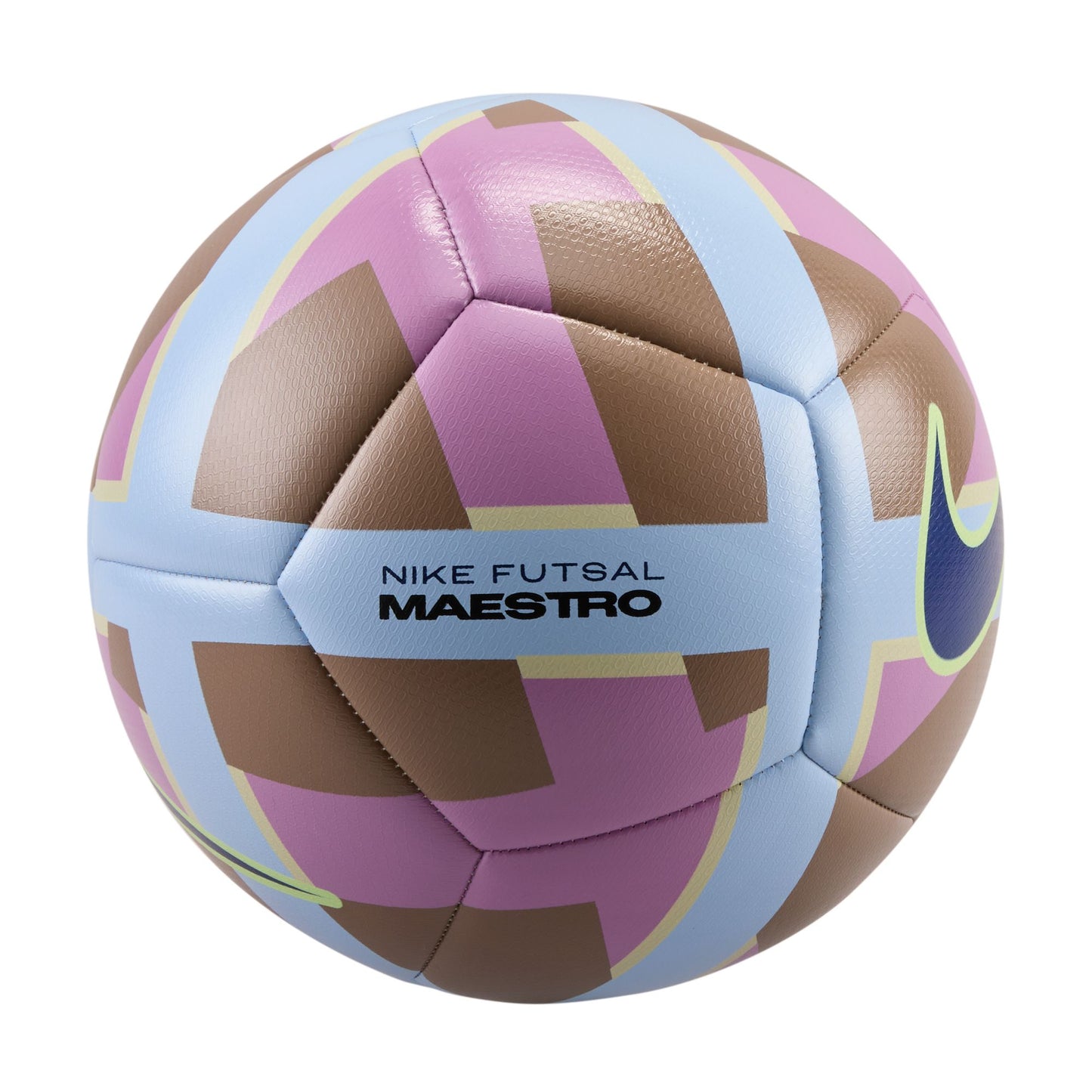 Nike Maestro Pro Futsal Soccer Ball - Gum Dark Brown/Deep Royal Blue
