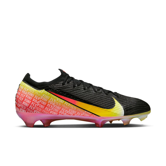 Nike Mercurial Vapor 16 Elite Vini JR FG Firm Ground Soccer Cleat - Black/Dynamic/Yellow-Green/Spark-Soar