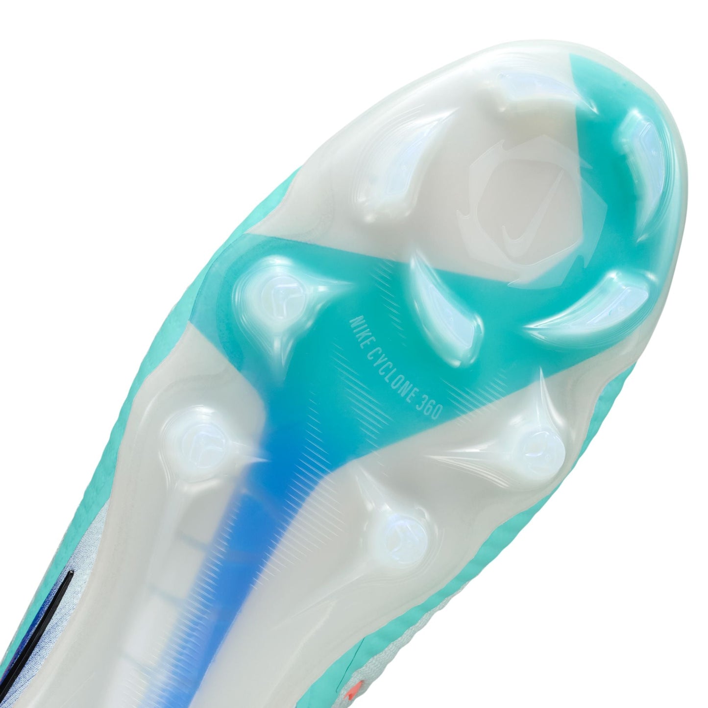 Nike United Phantom 6 High Elite FG Firm Ground Soccer Cleats- Pistachio Frost/Hyper Orange