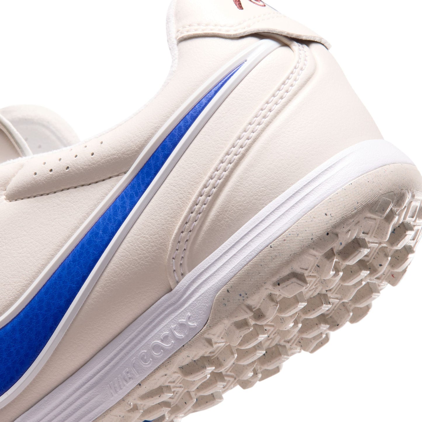 Nike Tiempo Ligera Pro TF Turf Soccer Cleats- Chalk/Racer Blue/White