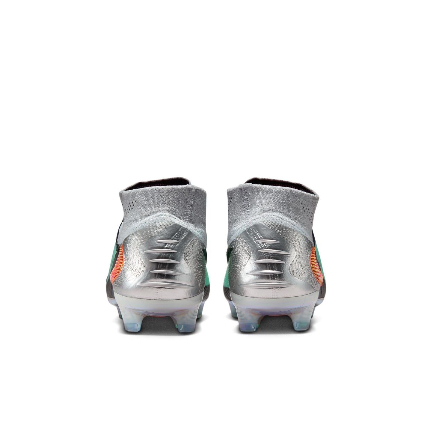 Nike Phantom 6 High Elite FG/MG Soccer Cleat - Chrome/Black